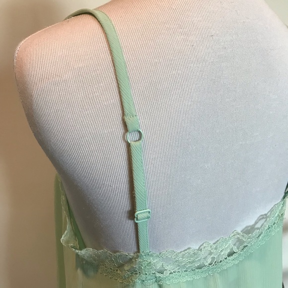 Victoria’s Secret Mint Victorian Lace Tunic Small - Picture 6 of 7